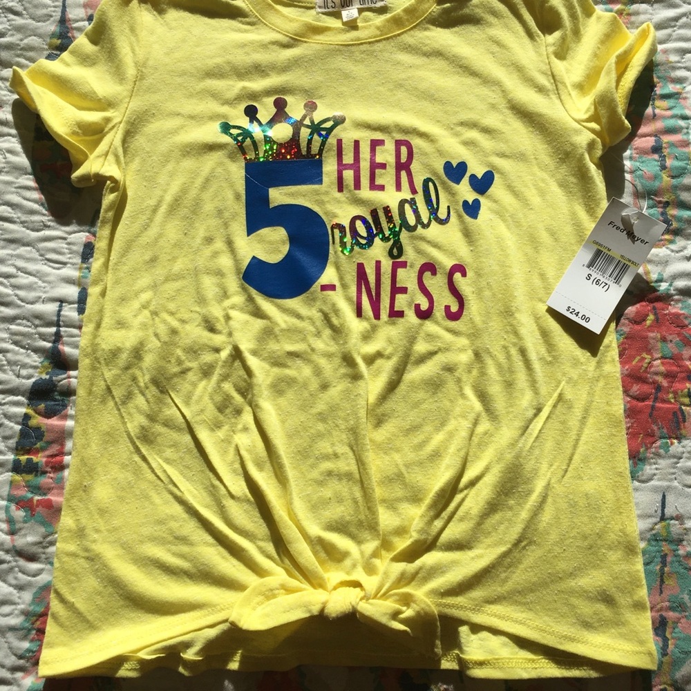 Her Royal Fiveness Birthday shirt 👚